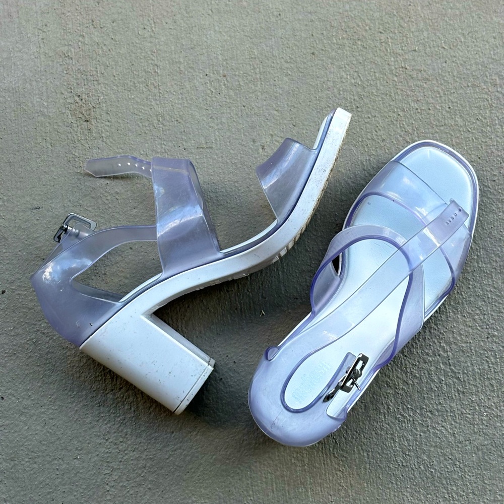 Jelly heels by Melissa